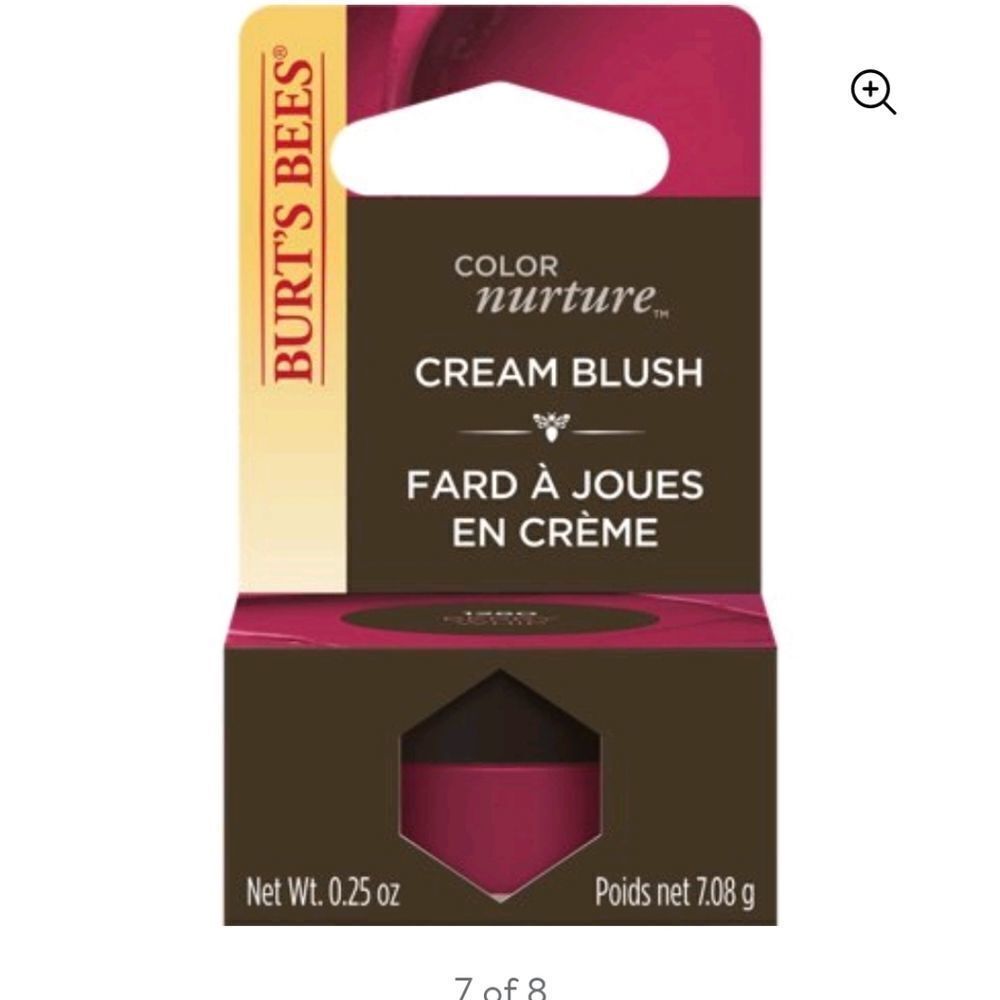 🐝 Burt’s Bees Natural Mineral Cream Blush Tub #1280 Berry Whip/Dark Pink New 🆕 - Picture 9 of 9